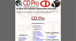 Desktop Screenshot of cdpro-guia.com
